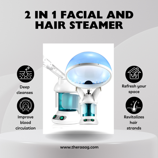 2 In 1 Facial and Hair Steamer